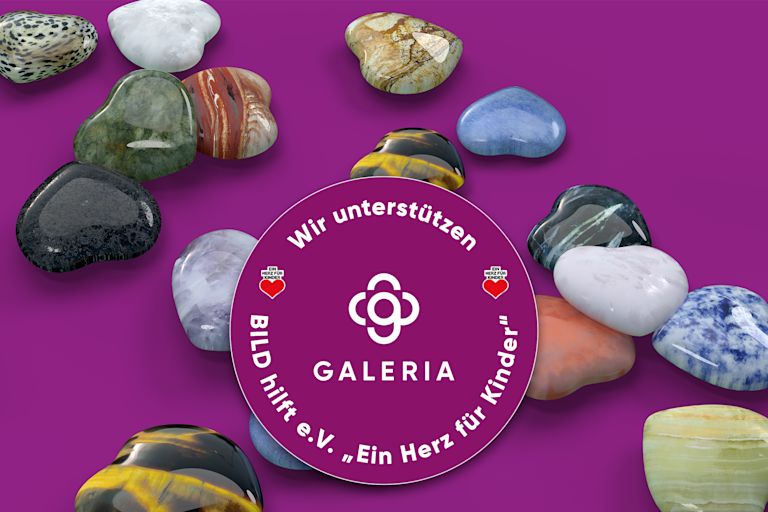 Block GALERIA Zeige Herz